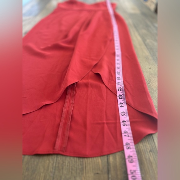 LULUS Reinette Wine Red Midi Dress - Picture 6 of 11